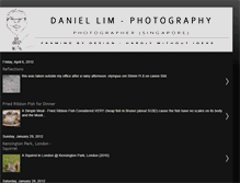 Tablet Screenshot of daniellim-photography.blogspot.com