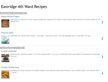 Tablet Screenshot of eastridgerecipes.blogspot.com