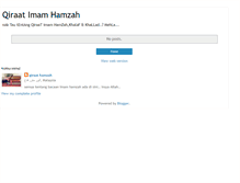 Tablet Screenshot of imamhamzah.blogspot.com