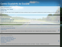 Tablet Screenshot of guadalinfoescuzar.blogspot.com