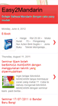 Mobile Screenshot of easy2mandarin.blogspot.com