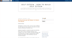 Desktop Screenshot of build-self-esteem-articles.blogspot.com