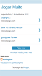 Mobile Screenshot of jogarmuito.blogspot.com