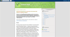 Desktop Screenshot of eliaksenblogi.blogspot.com