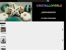 Tablet Screenshot of cristalloperle.blogspot.com