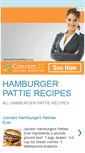 Mobile Screenshot of hamburgerpattierecipes.blogspot.com