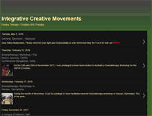 Tablet Screenshot of creativemovements.blogspot.com