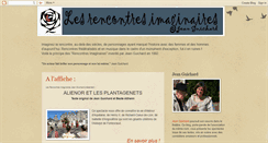 Desktop Screenshot of lesrencontresimaginaires.blogspot.com