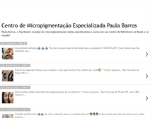 Tablet Screenshot of esteticabypaulabarros.blogspot.com