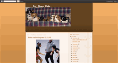 Desktop Screenshot of eat-sleep-ride.blogspot.com