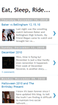 Mobile Screenshot of eat-sleep-ride.blogspot.com