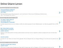 Tablet Screenshot of online-gitarrelernen.blogspot.com