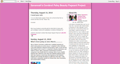 Desktop Screenshot of cerebralpalseybeautypageantproject.blogspot.com