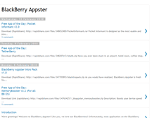 Tablet Screenshot of blackberryappster.blogspot.com