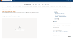 Desktop Screenshot of goalieguruisafraud.blogspot.com