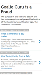 Mobile Screenshot of goalieguruisafraud.blogspot.com