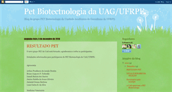 Desktop Screenshot of petbiotec.blogspot.com