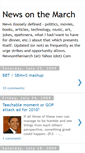 Mobile Screenshot of newsonthemarch.blogspot.com