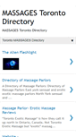 Mobile Screenshot of massagestoronto.blogspot.com