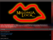 Tablet Screenshot of milongaloca.blogspot.com