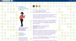 Desktop Screenshot of learnjapanese-easily.blogspot.com
