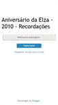 Mobile Screenshot of aniversario-elza2010.blogspot.com