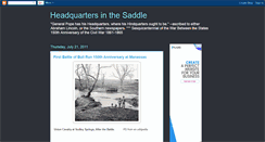 Desktop Screenshot of headquartersinthesaddle.blogspot.com