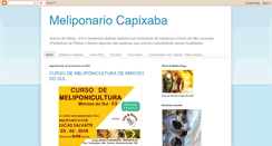 Desktop Screenshot of meliponariocapixaba.blogspot.com