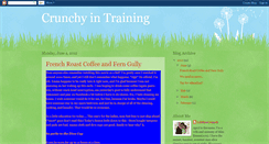 Desktop Screenshot of crunchyintraining.blogspot.com