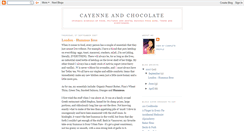 Desktop Screenshot of cayenneandchocolate.blogspot.com