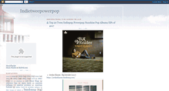 Desktop Screenshot of indiepowerpop2.blogspot.com