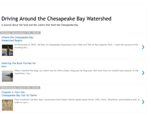 Tablet Screenshot of drivingaroundthechesapeakebay.blogspot.com