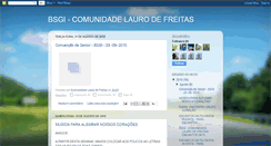 Desktop Screenshot of comunidadelaurodefreitas.blogspot.com