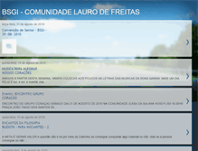 Tablet Screenshot of comunidadelaurodefreitas.blogspot.com