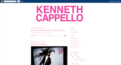 Desktop Screenshot of kennethcappelloblog.blogspot.com
