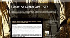 Desktop Screenshot of conselhogestor-apasfx.blogspot.com