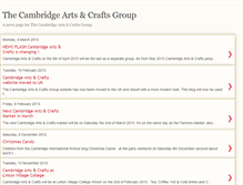 Tablet Screenshot of cambridge-crafts.blogspot.com