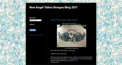 Desktop Screenshot of angeltattoophoto.blogspot.com
