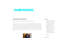 Desktop Screenshot of fill-mycloset.blogspot.com