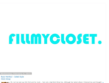 Tablet Screenshot of fill-mycloset.blogspot.com