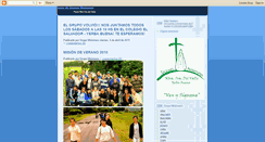 Desktop Screenshot of grupojovenesdelvalle.blogspot.com