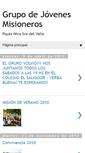 Mobile Screenshot of grupojovenesdelvalle.blogspot.com