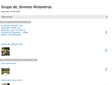 Tablet Screenshot of grupojovenesdelvalle.blogspot.com