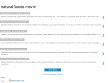 Tablet Screenshot of natural-boobs-movie.blogspot.com