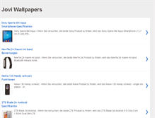 Tablet Screenshot of joviwallpapers.blogspot.com