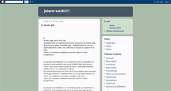 Desktop Screenshot of jabane-suki8357.blogspot.com