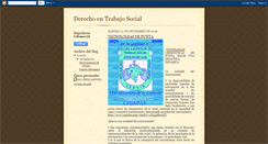 Desktop Screenshot of derecho-trabajosocial.blogspot.com