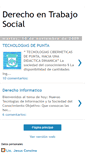 Mobile Screenshot of derecho-trabajosocial.blogspot.com