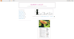 Desktop Screenshot of karinlally.blogspot.com