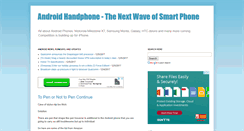 Desktop Screenshot of android-handphone.blogspot.com